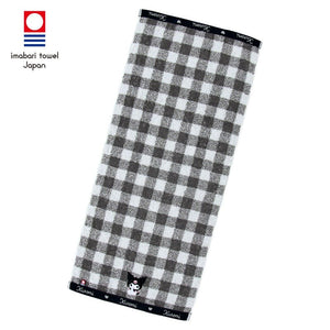 Kuromi Gingham Imabari Hand Towel Home Goods Japan Original
