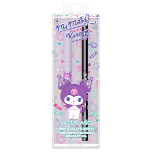 My Melody & Kuromi x Wet n Wild Liquid & Gel Eyeliner Set (Kuromi) Beauty MARKWINS
