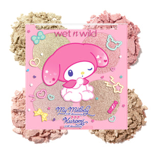 My Melody & Kuromi x Wet n Wild Face Quad (My Melody) Beauty MARKWINS