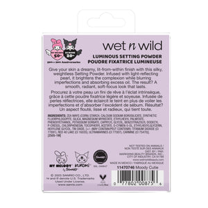My Melody & Kuromi x Wet n Wild Luminous Setting Powder (Kuromi) Beauty MARKWINS