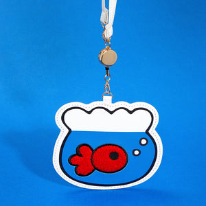 Hello Kitty Goldfish Card Case (Red Classic Series) Accessory NAKAJIMA CORPORATION