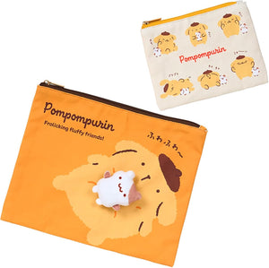 Pompompurin 2-Piece Pouch Set (Friendship Time Series) Bags Japan Original