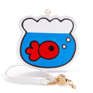 Hello Kitty Goldfish Card Case (Red Classic Series) Accessory NAKAJIMA CORPORATION