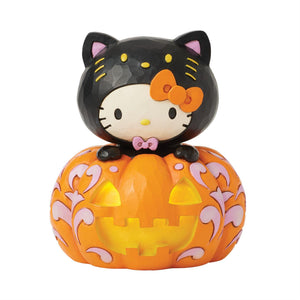 Hello Kitty Black Cat Light-Up Figurine (Jim Shore Sanrio Collection) Home Goods ENESCO LLC