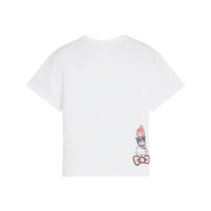 Hello Kitty and Friends x PUMA Kids Relaxed Graphic Tee (PUMA White) Apparel PUMA