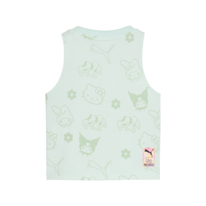 Hello Kitty and Friends x PUMA Kids Ribbed Tank Top (Peaceful Blue) Apparel PUMA