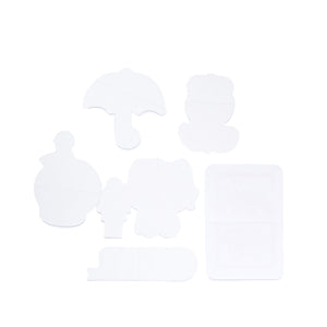 Hello Kitty x GIRL 6-pc Sticker Pack (50th Anniv.) Stationery Girl Skateboards