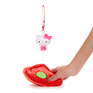 Hello Kitty Mini Pouch with Reel (5 Apples Tall Series) Accessory NAKAJIMA CORPORATION