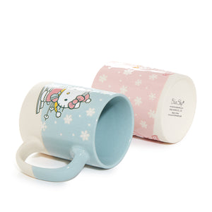 Hello Kitty & My Melody Holiday Ski Ceramic Mug Gift Set (Set of 2) Home Goods Blue Sky Clayworks