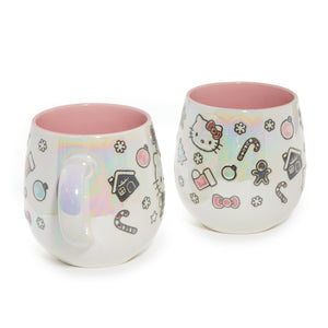 Hello Kitty Holiday Cheer Ceramic Mug Gift Set (Set of 2) Home Goods Blue Sky Clayworks
