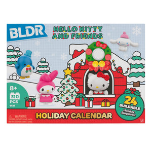 Hello Kitty and Friends BLDR Building Set (2025 Holiday Calendar) Toys&Games Jazwares
