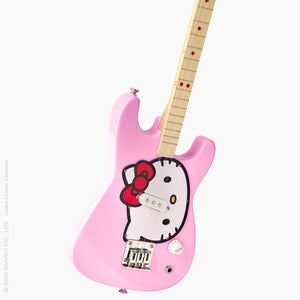 Fender x Loog Hello Kitty Kids Stratocaster Guitar (Pink) Home Loog Guitars