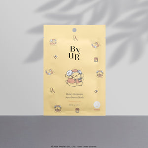 Pompompurin x ByUR Honey Gorgeous Daily Aqua Serum Mask (1pc/4pc) Beauty ByUR US