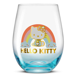 Hello Kitty Sweet Rainbow Stemless Glasses (Set of 4) Home Goods JoyJolt
