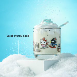 Hello Kitty and Friends Winter Wonderland Short Glasses Home Goods JoyJolt