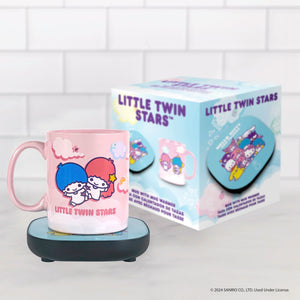 LittleTwinStars Coffee Mug & Warmer Set Home Goods Uncanny Brands Wholesale
