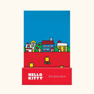 Hello Kitty x Studio Oh! Retro Red Boxed Mini Notebook Trio Stationery Studio Oh!