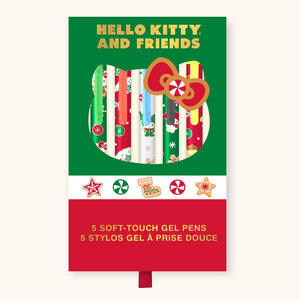 Hello Kitty and Friends x Studio Oh! Holiday Fun Soft-Touch Gel Pen Set Stationery Studio Oh!
