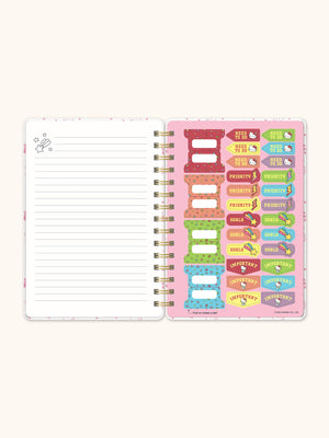 Hello Kitty x Studio Oh! College Letters Agatha Notebook Stationery Studio Oh!