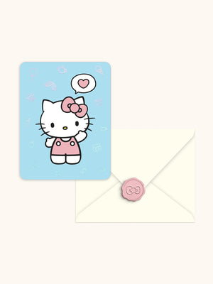Hello Kitty x Studio Oh! Classic Pink 25-Pc Note Cards & Wax Seals Set Stationery Studio Oh!