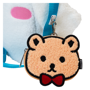 Cinnamoroll x Loungefly Sherpa Tote Bag With Coin Bag Bags LOUNGEFLY