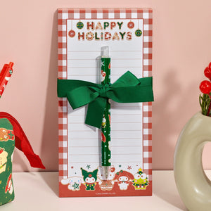 Hello Kitty and Friends x Studio Oh! Holiday Fun Magnetic List Pad & Gel Pen Set Stationery Studio Oh!