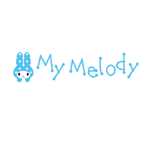 My Melody Teardrop Logo Tee Apparel Printful