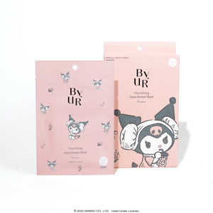Kuromi x ByUR Vita Giving Daily Aqua Serum Mask (1pc/4pc) Beauty ByUR US