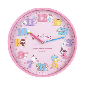 Sanrio Characters Wall Clock Home Goods Japan Original   