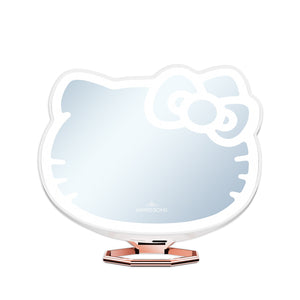 Hello Kitty x Impressions Vanity Pocket Mirror with Ring Stand Beauty Impressions Vanity Co. White