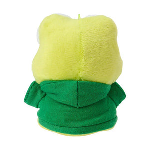 Keroppi Plush Mascot Keychain (All Together Hapidanbui Design Series) Accessory Japan Original