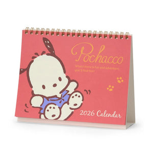 Pochacco 2026 Desk Calendar Stationery Japan Original