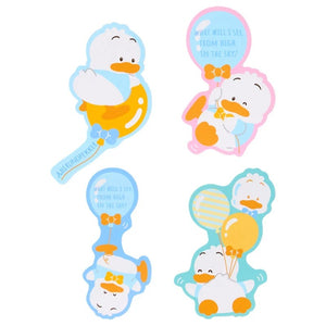 Pekkle 10-pc Mini Sticker Pack (Adventure Balloon Series) Stationery Japan Original