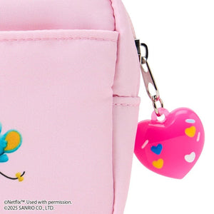 My Melody & Kuromi Mini Zipper Pouch (My Melody & Kuromi Netflix Series) Bags Japan Original