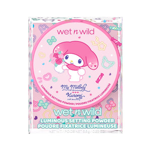 My Melody & Kuromi x Wet n Wild Luminous Setting Powder (My Melody) Beauty MARKWINS
