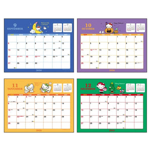 Hello Kitty 2026 Desk Calendar Stationery Japan Original