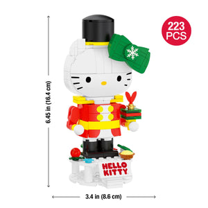 Hello Kitty Holiday Nutcracker Decoration Building Set Toys&Games Brickcraft