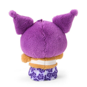 Kuromi Plush Mascot Keychain (Suntan Series) Accessory Japan Original