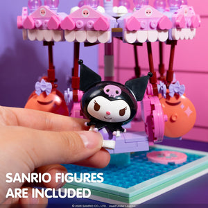 Kuromi Summer Wunderland Theme Park Building Blocks (Swing Ride) Toys&Games Hamee.com - Hamee US