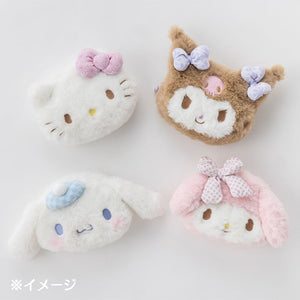 Cinnamoroll Plush Mini Face Pouch (Retro Pastel Series) Bags Japan Original