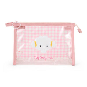 Cogimyun Clear Gingham Zipper Pouch Bags Japan Original