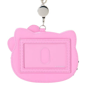 Hello Kitty Pink Retractable ID Badge Reel (I Love Hello Kitty Series) Accessory Japan Original