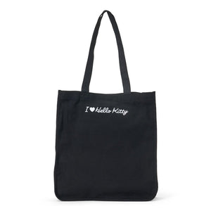 Hello Kitty Black Tote Bag (I Love Hello Kitty Series) Bags Japan Original